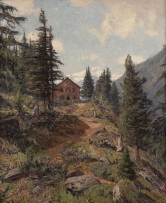 Auktion <br>Gebirgslandschaft (1902)