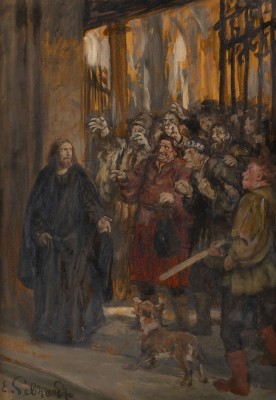 Auktion <br>Christus vertreibt die Händler aus dem Tempel