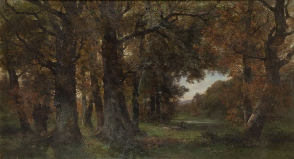 Auktion <br>Herbstwald in Saintogne