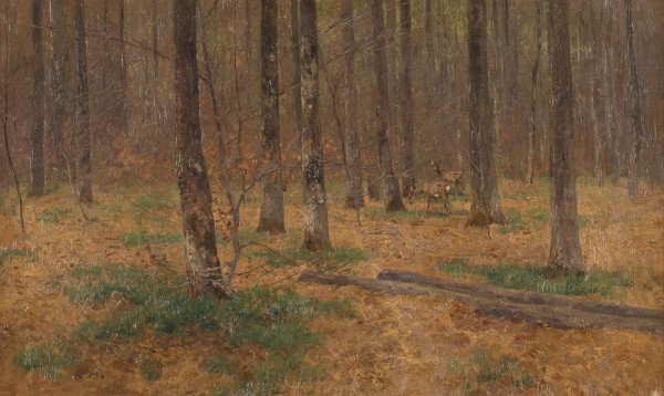 Auktion <br>Rehen im Herbstwald