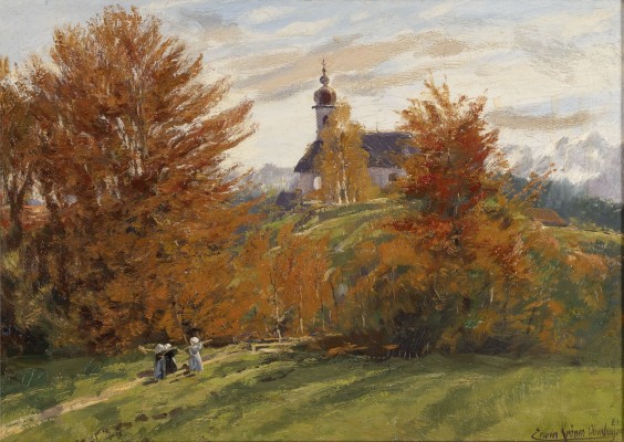 Auktion <br>Sommertag in Oberbayern (1921)