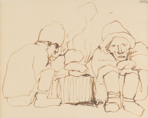 Picture MÄNNER AM FEUER (UM 1913)