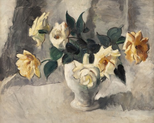 Auktion <br>Rosen in Vase