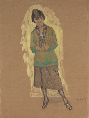 Auktion <br>Konvolut von 44 Figuren-, Tier- und Landschaftszeichnungen (1910/1930)