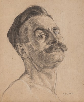 Auktion <br>Konvolut von 43 Porträtzeichnungen