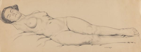 Auktion <br>Konvolut von 26 Zeichnungen von meist weiblichen Akten