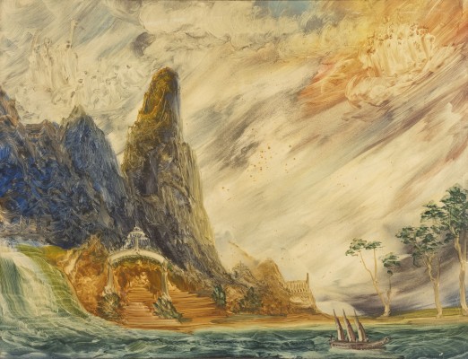 Auktion <br>Ausfahrendes Schiff