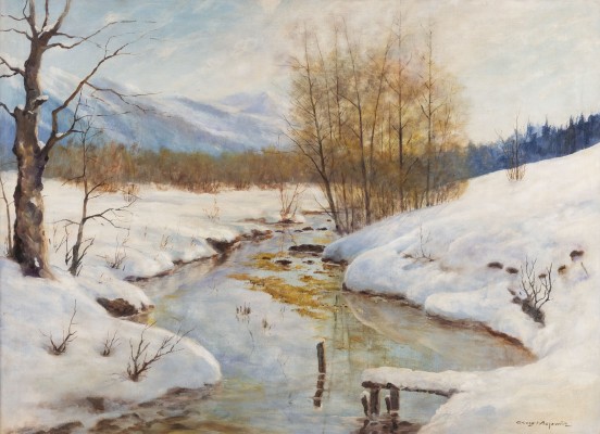 Auktion <br>Winterlandschaft