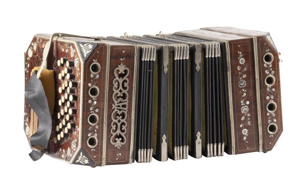 Picture SCHÜLER BANDONEON VERMUTLICH ALFREDO ARNOLD