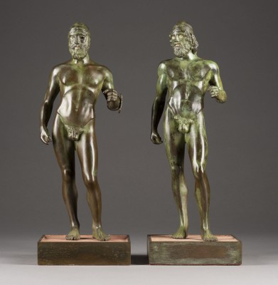 Bild PAAR BRONZEFIGUREN KRIEGER VON RIACE (A UND B)