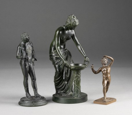 Picture KONVOLUT VON DREI BRONZEFIGUREN