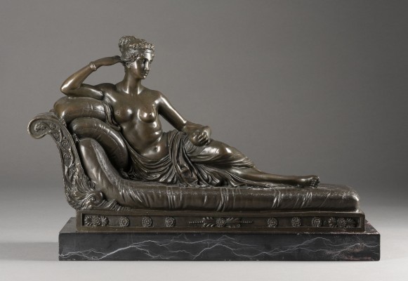 Auktion <br>PAOLINA BONAPARTE (LIEGENDE VENUS)