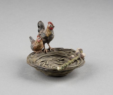 Picture HAHN UND HENNE AM NEST