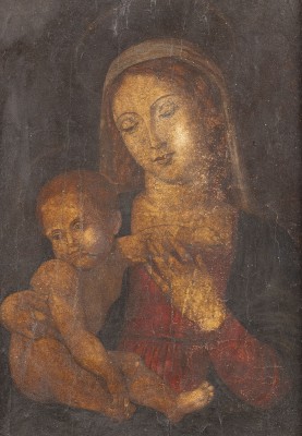 Auktion <br>MADONNA MIT KIND