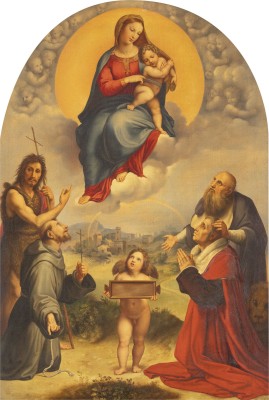 Auktion <br>MADONNA DEL FOLIGNO