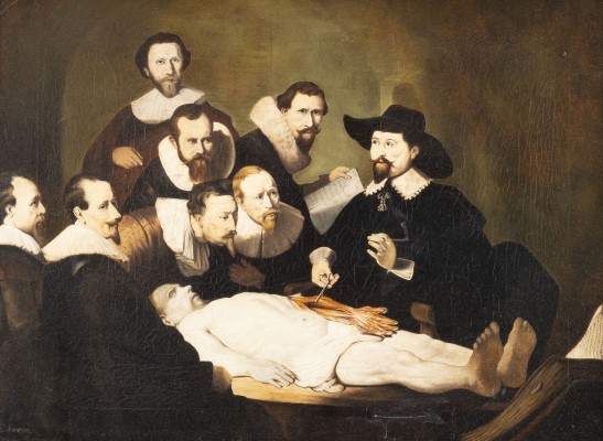 Auktion <br>DIE ANATOMIESTUNDE VON DR. NICOLAES TULP