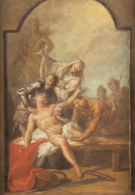 Auction <br>MARTYRIUM DES HEILIGEN SIMON (BOZETTO)