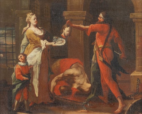 Auktion <br>SALOME MIT DEM KOPF JOHANNES DES TÄUFERS