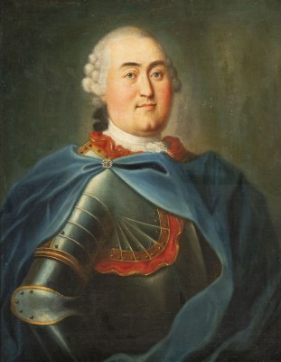 Auktion <br>HALBFIGURENBILDNIS DES RUDOLPH GOTTLOB. FREIHERR VON HULDENBERG. KÖNIGLICH KAISERLICH ÖSTERREICHISCHER MAJOR (1735 - 10. OKTOBER 1790)