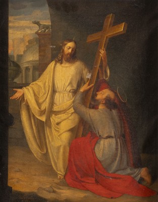 Auktion <br>DOMINE QUO VADIS (CHRISTUS ERSCHEINT DEM HEILIGEN PETRUS)