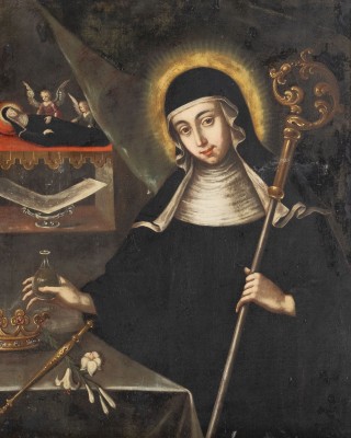Auktion <br>DIE HEILIGE WALBURGA