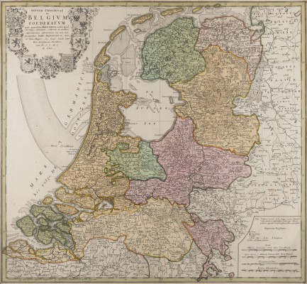 Bild 'SEPTEM PROVINCIAE SEU BELGIUM FOEDERATUM (...)' (1748)