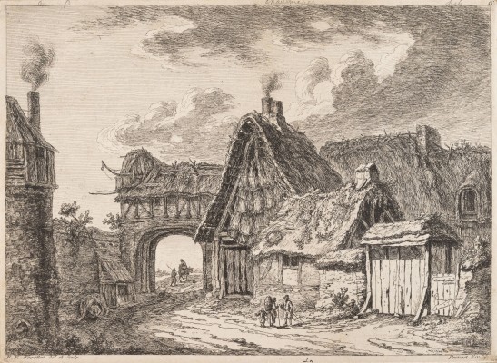 Auktion <br>ZWEI LANDSCHAFTEN MIT FIGURENSTAFFAGE