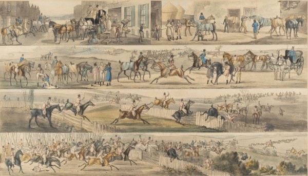 Auktion <br>JAGDSZENEN (NACH HENRY THOMAS ALKEN - UM 1820)
