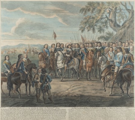 Picture 'THE KING'S DECLARATION TO HIS GENTRY AND ARMY IN SEPTEMBER 1642'