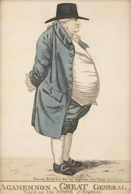 Auction <br>KONVOLUT AUS NEUN KARIKATUREN DES 18. - ANFANG 19. JH.