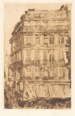 Bild 'MAISON BOULEVARD ANSPACH À BRUXELLES' (1888)