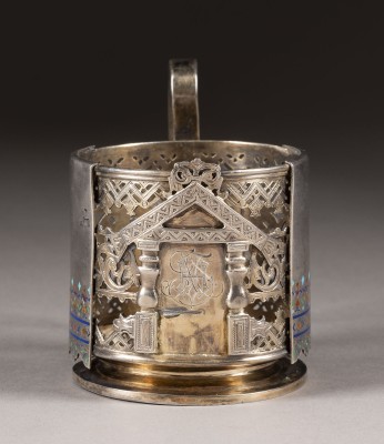 Bild CHAMPLEVÉ-EMAIL-TEEGLAS-HALTER