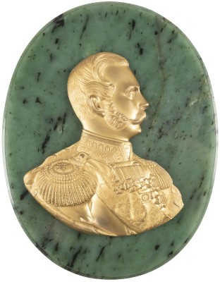 Picture GROSSES RELIEF MIT DEM PORTRÄT VON ZAR ALEXANDER II. VON RUSSLAND
