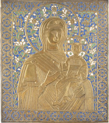 Bild GROSSE IKONE MIT DER GOTTESMUTTER VON SMOLENSK (SMOLENSKAJA)