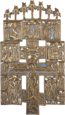 Bild KRUZIFIX MIT HOCHFESTEN DES ORTHODOXEN KIRCHENJAHRES