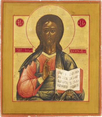 Bild IKONE MIT CHRISTUS PANTOKRATOR