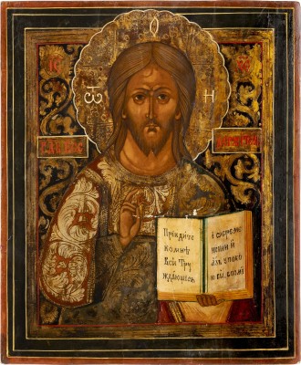Bild GROSSE IKONE MIT CHRISTUS PANTOKRATOR