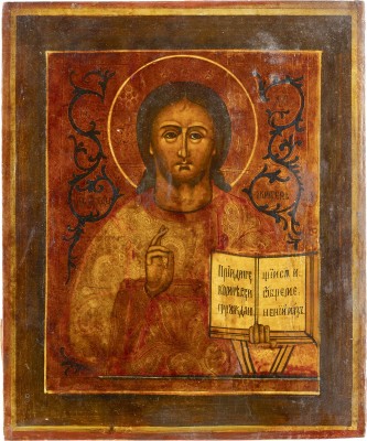 Bild IKONE MIT CHRISTUS PANTOKRATOR