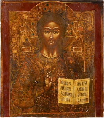 Picture GROSSE IKONE MIT CHRISTUS PANTOKRATOR