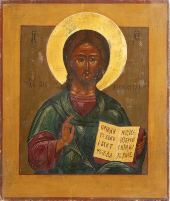 Picture IKONE MIT CHRISTUS PANTOKRATOR