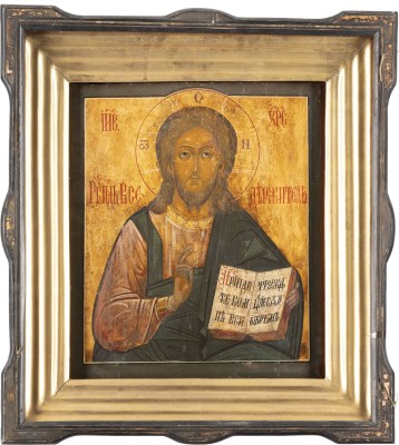 Picture GROSSE IKONE MIT CHRISTUS PANTOKRATOR IM KIOT