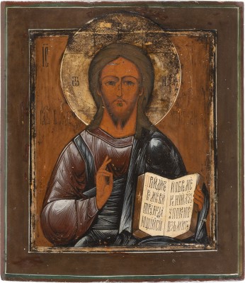 Picture IKONE MIT CHRISTUS PANTOKRATOR