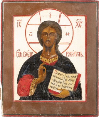 Bild IKONE MIT CHRISTUS PANTOKRATOR