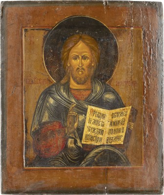 Picture IKONE MIT CHRISTUS PANTOKRATOR