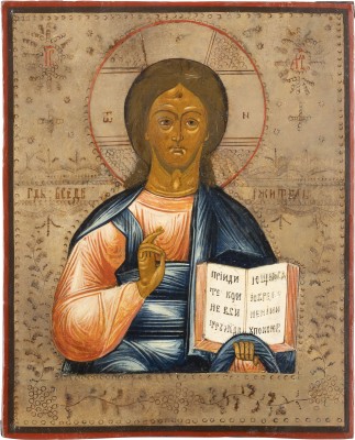Picture GROSSE IKONE MIT CHRISTUS PANTOKRATOR