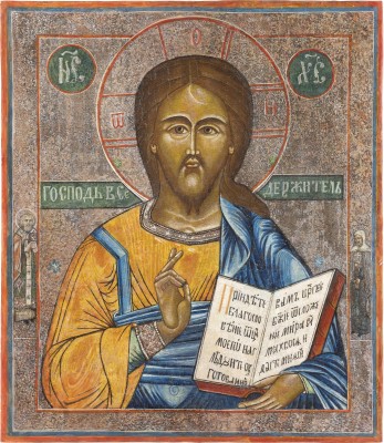 Picture GROSSE IKONE MIT CHRISTUS PANTOKRATOR