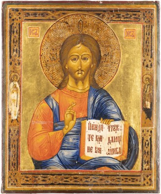 Picture IKONE MIT CHRISTUS PANTOKRATOR