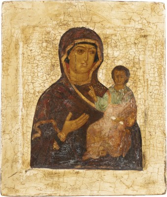 Bild IKONE MIT DER GOTTESMUTTER VON SMOLENSK (SMOLENSKAJA)