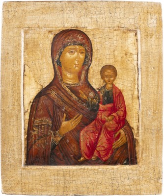Bild IKONE MIT DER GOTTESMUTTER VON SMOLENSK (SMOLENSKAJA)