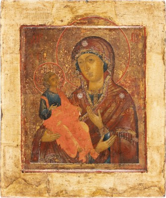 Picture IKONE MIT DER DREIHÄNDIGEN GOTTESMUTTER (TRICHEIROUSA)